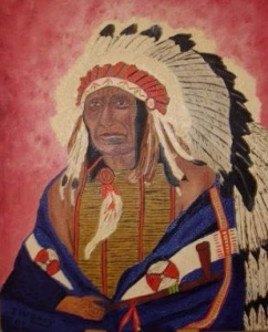 Red Cloud by John Wayne Gacy.clipular